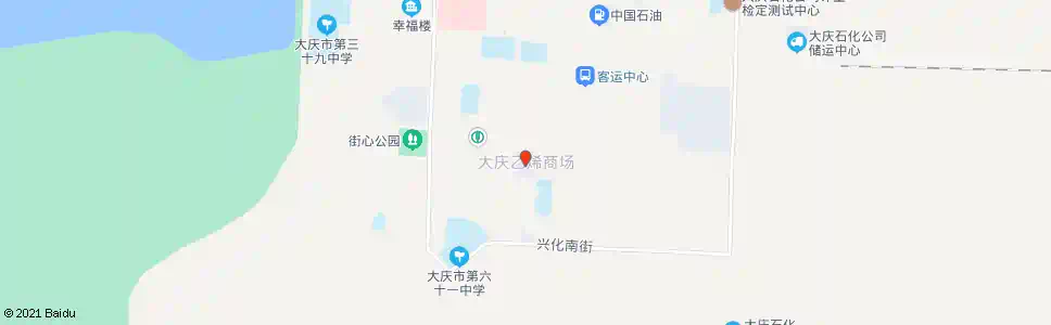 大庆乙烯商场_公交站地图_大庆公交_妙搜公交查询2025
