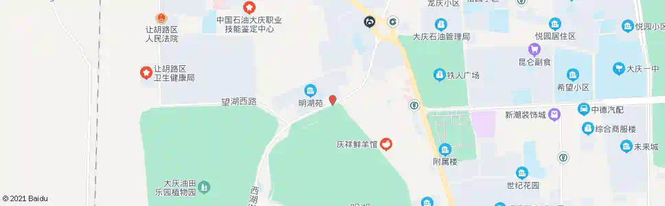 大庆明湖苑_公交站地图_大庆公交_妙搜公交查询2025