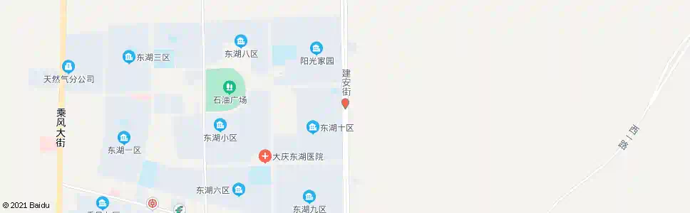 大庆东湖十区_公交站地图_大庆公交_妙搜公交查询2025
