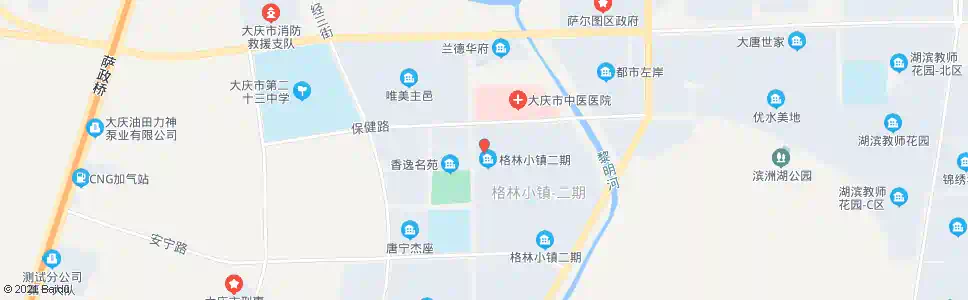 大庆格林小镇C26号楼_公交站地图_大庆公交_妙搜公交查询2025