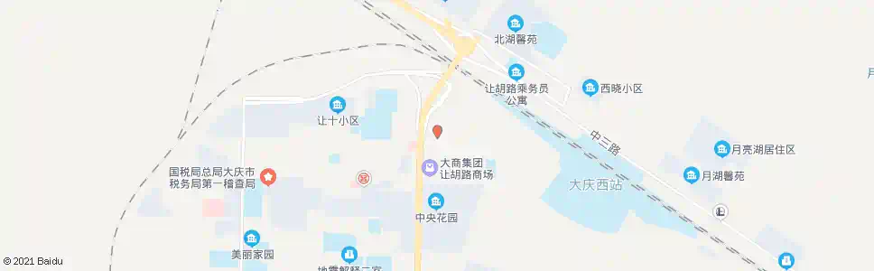 大庆让胡路公交大厦_公交站地图_大庆公交_妙搜公交查询2025