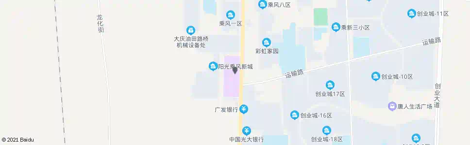 大庆乘风商场_公交站地图_大庆公交_妙搜公交查询2025