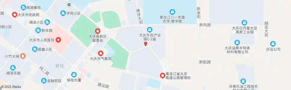 大庆大学软件园_公交站地图_大庆公交_妙搜公交查询2025