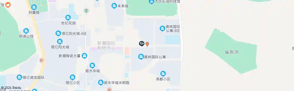 大庆奥林4号楼_公交站地图_大庆公交_妙搜公交查询2025