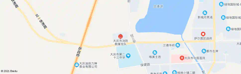 大庆消防队_公交站地图_大庆公交_妙搜公交查询2025