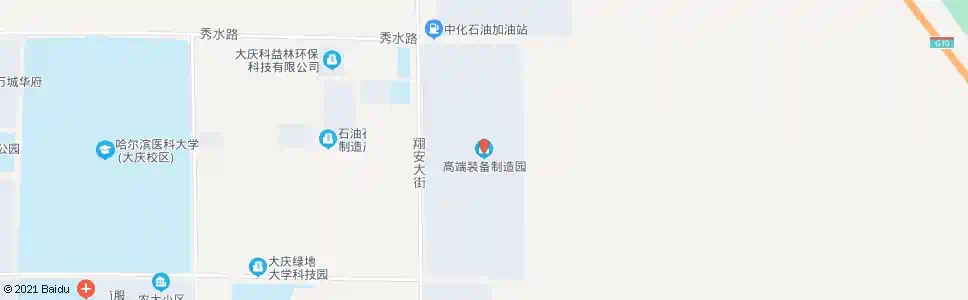 大庆高端产业制造园_公交站地图_大庆公交_妙搜公交查询2025