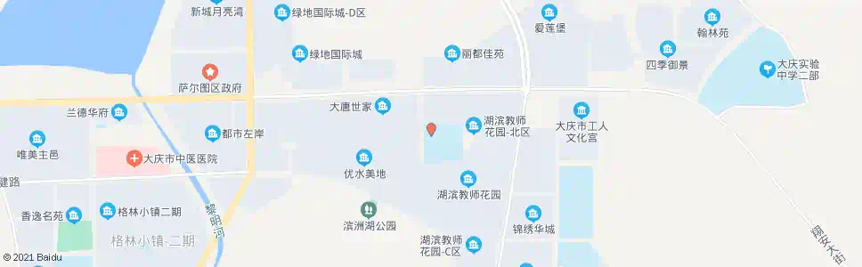 大庆湖滨学校_公交站地图_大庆公交_妙搜公交查询2025