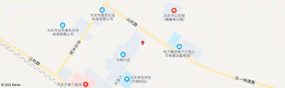 大庆方晓变电所_公交站地图_大庆公交_妙搜公交查询2025