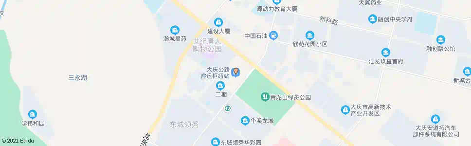 大庆客运枢纽站_公交站地图_大庆公交_妙搜公交查询2025