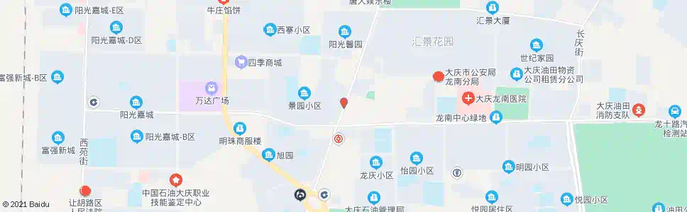 大庆景园_公交站地图_大庆公交_妙搜公交查询2025