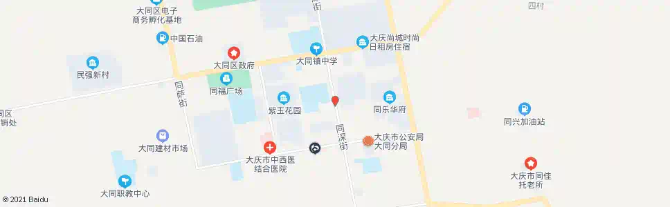 大庆商品街_公交站地图_大庆公交_妙搜公交查询2025