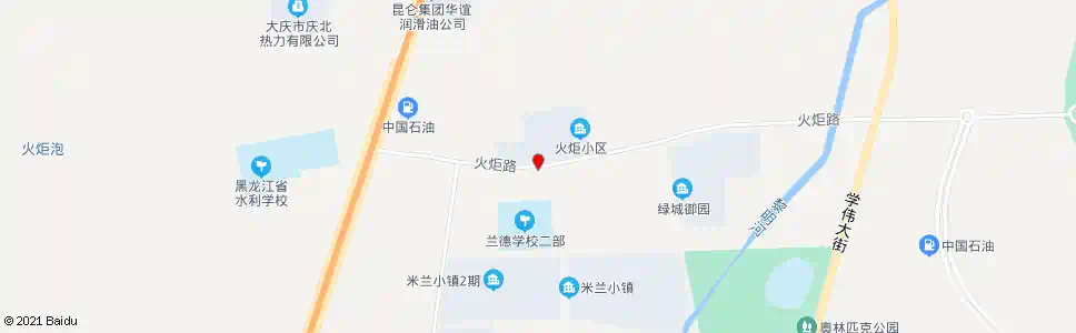 大庆火炬_公交站地图_大庆公交_妙搜公交查询2025