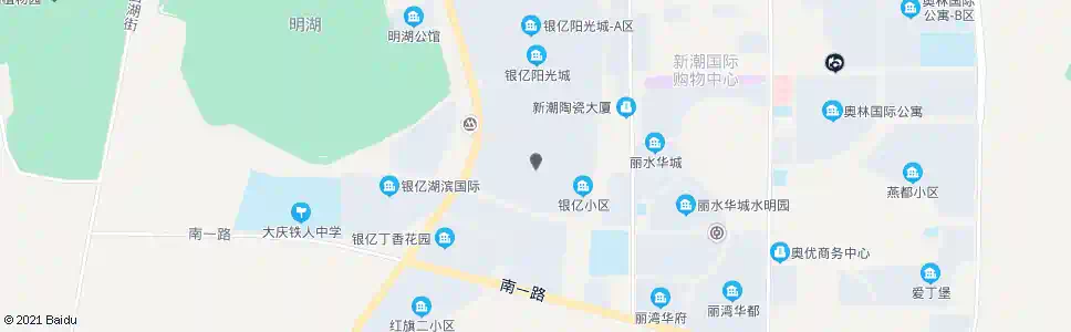 大庆银亿B区_公交站地图_大庆公交_妙搜公交查询2025