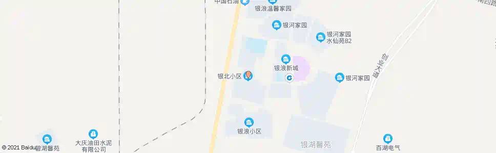 大庆银北小区_公交站地图_大庆公交_妙搜公交查询2025
