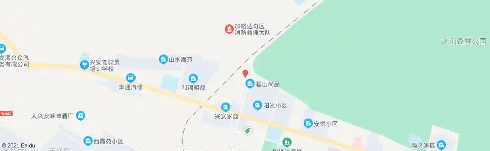 大兴安岭一消防_公交站地图_大兴安岭公交_妙搜公交查询2025