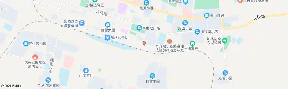 大兴安岭东四道街_公交站地图_大兴安岭公交_妙搜公交查询2025