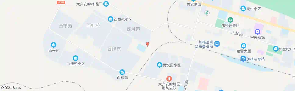 大兴安岭白酒厂_公交站地图_大兴安岭公交_妙搜公交查询2025