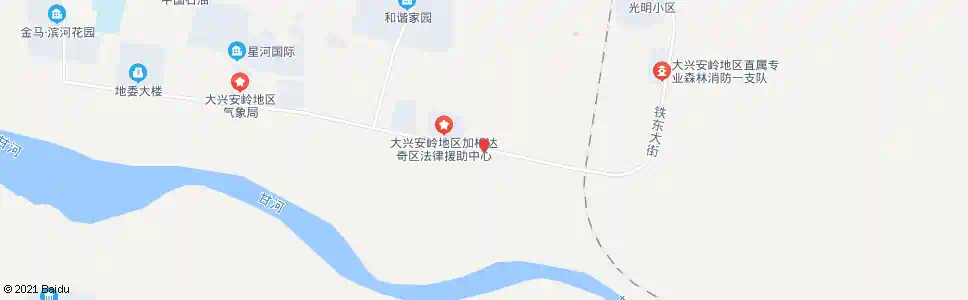 大兴安岭加区公安局_公交站地图_大兴安岭公交_妙搜公交查询2025