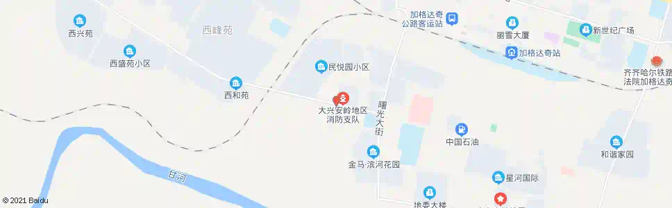 大兴安岭报社_公交站地图_大兴安岭公交_妙搜公交查询2025