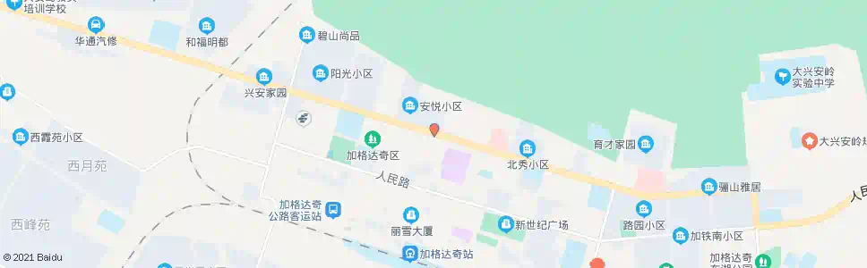 大兴安岭军旅小区_公交站地图_大兴安岭公交_妙搜公交查询2025