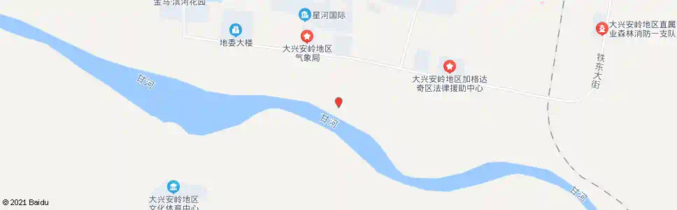 大兴安岭甘河大桥_公交站地图_大兴安岭公交_妙搜公交查询2025