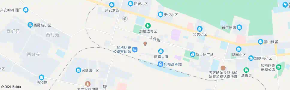 大兴安岭红旗供电所_公交站地图_大兴安岭公交_妙搜公交查询2025
