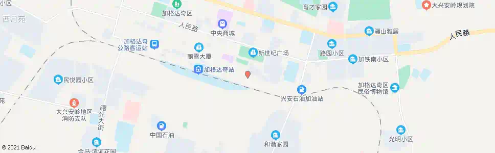 大兴安岭东三道街_公交站地图_大兴安岭公交_妙搜公交查询2025