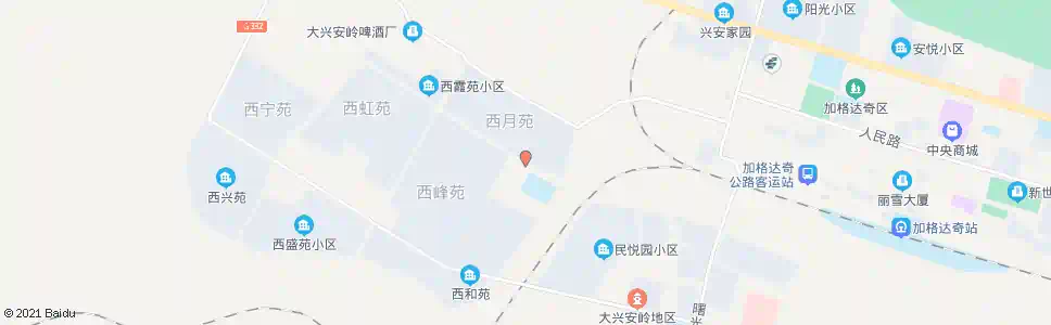 大兴安岭长虹社区_公交站地图_大兴安岭公交_妙搜公交查询2025
