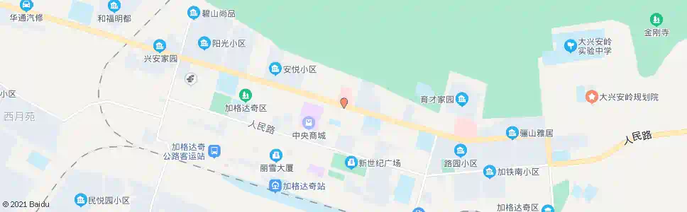 大兴安岭加区医院_公交站地图_大兴安岭公交_妙搜公交查询2025