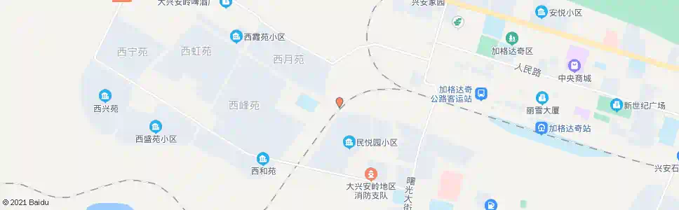 大兴安岭铁道口_公交站地图_大兴安岭公交_妙搜公交查询2025