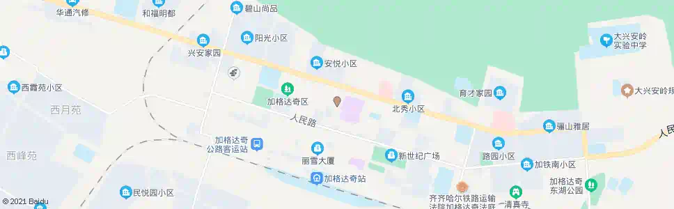 大兴安岭工会_公交站地图_大兴安岭公交_妙搜公交查询2025