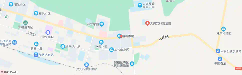 大兴安岭铁民二巷_公交站地图_大兴安岭公交_妙搜公交查询2025