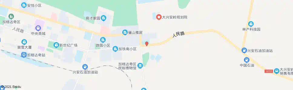 大兴安岭东湖住宅楼_公交站地图_大兴安岭公交_妙搜公交查询2025