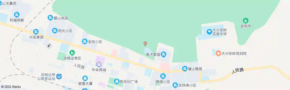 大兴安岭军分区教导队_公交站地图_大兴安岭公交_妙搜公交查询2025
