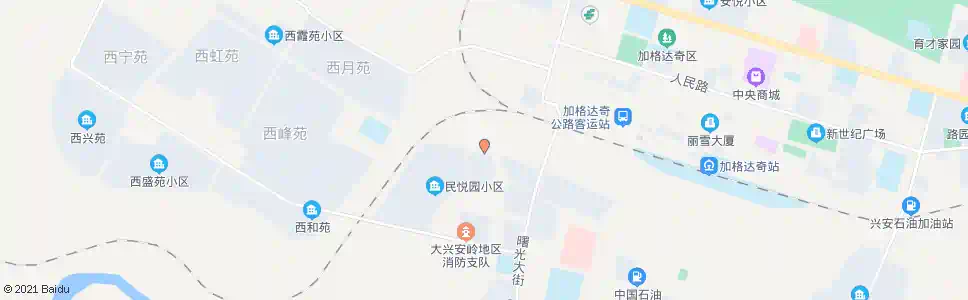 大兴安岭西小桥_公交站地图_大兴安岭公交_妙搜公交查询2025