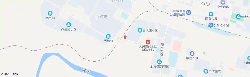 大兴安岭霞光商店_公交站地图_大兴安岭公交_妙搜公交查询2025