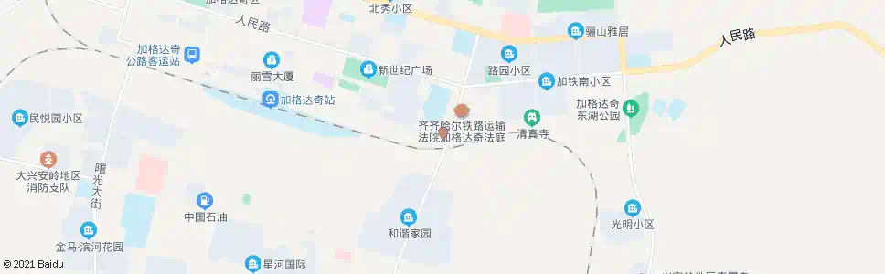 大兴安岭公安分处_公交站地图_大兴安岭公交_妙搜公交查询2025