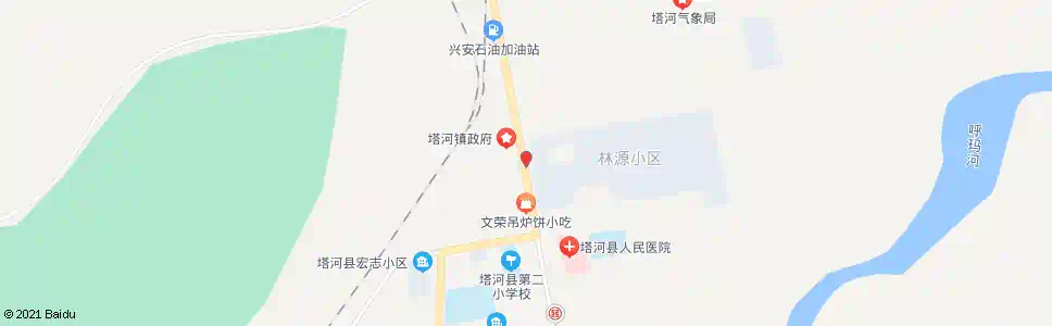 大兴安岭永生食杂店_公交站地图_大兴安岭公交_妙搜公交查询2025