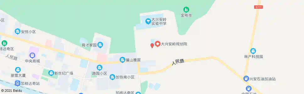 大兴安岭设计院_公交站地图_大兴安岭公交_妙搜公交查询2025