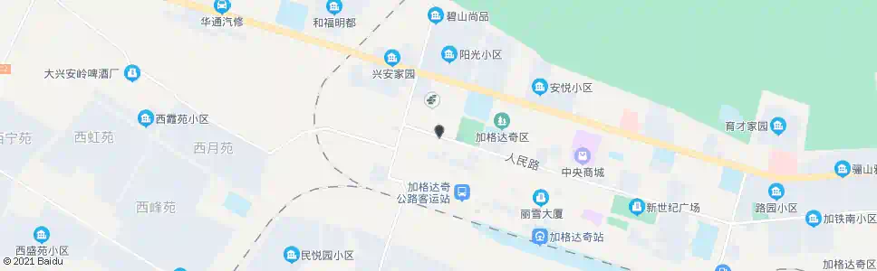 大兴安岭农业银行_公交站地图_大兴安岭公交_妙搜公交查询2025
