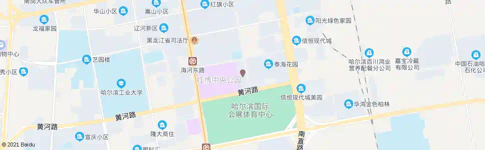 哈尔滨公园丽景_公交站地图_哈尔滨公交_妙搜公交查询2025