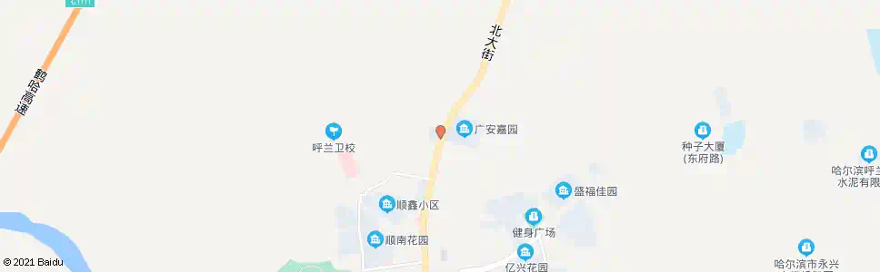 哈尔滨小十字街_公交站地图_哈尔滨公交_妙搜公交查询2025
