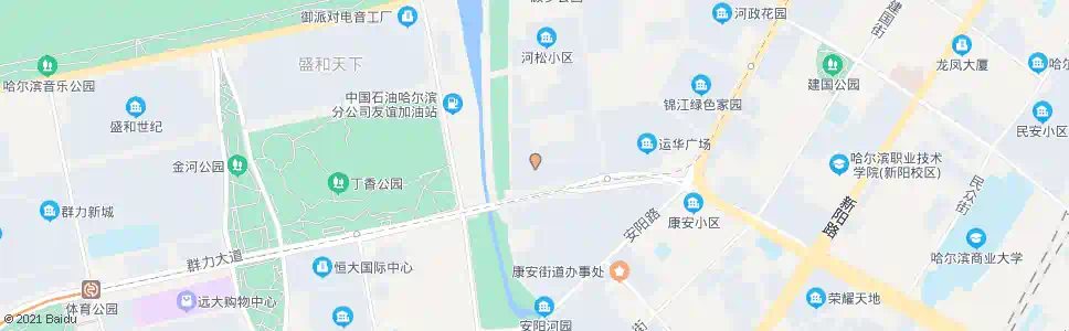 哈尔滨河柏小区_公交站地图_哈尔滨公交_妙搜公交查询2025