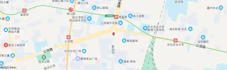 哈尔滨建德小区_公交站地图_哈尔滨公交_妙搜公交查询2025