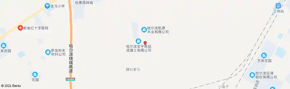 哈尔滨新胜修理部_公交站地图_哈尔滨公交_妙搜公交查询2025