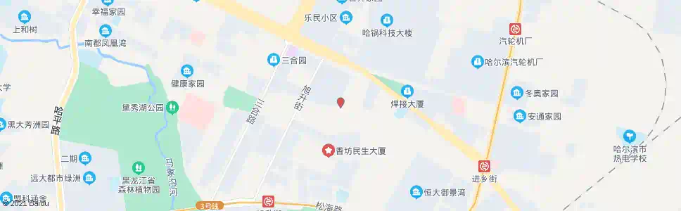 哈尔滨锅炉中学_公交站地图_哈尔滨公交_妙搜公交查询2025