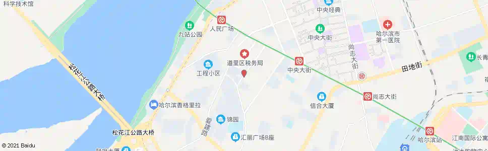 哈尔滨安隆街_公交站地图_哈尔滨公交_妙搜公交查询2025