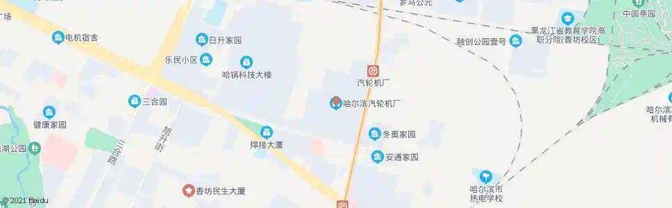 哈尔滨汽轮机厂_公交站地图_哈尔滨公交_妙搜公交查询2025