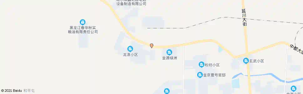 哈尔滨涤纶广场_公交站地图_哈尔滨公交_妙搜公交查询2025