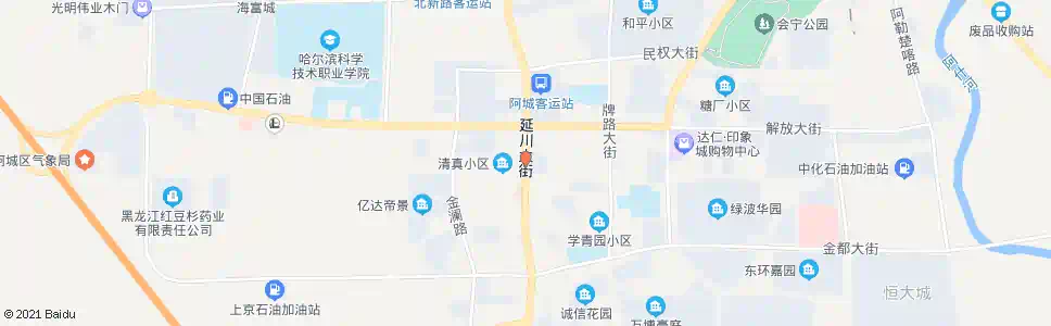 哈尔滨阿城儿童医院_公交站地图_哈尔滨公交_妙搜公交查询2025